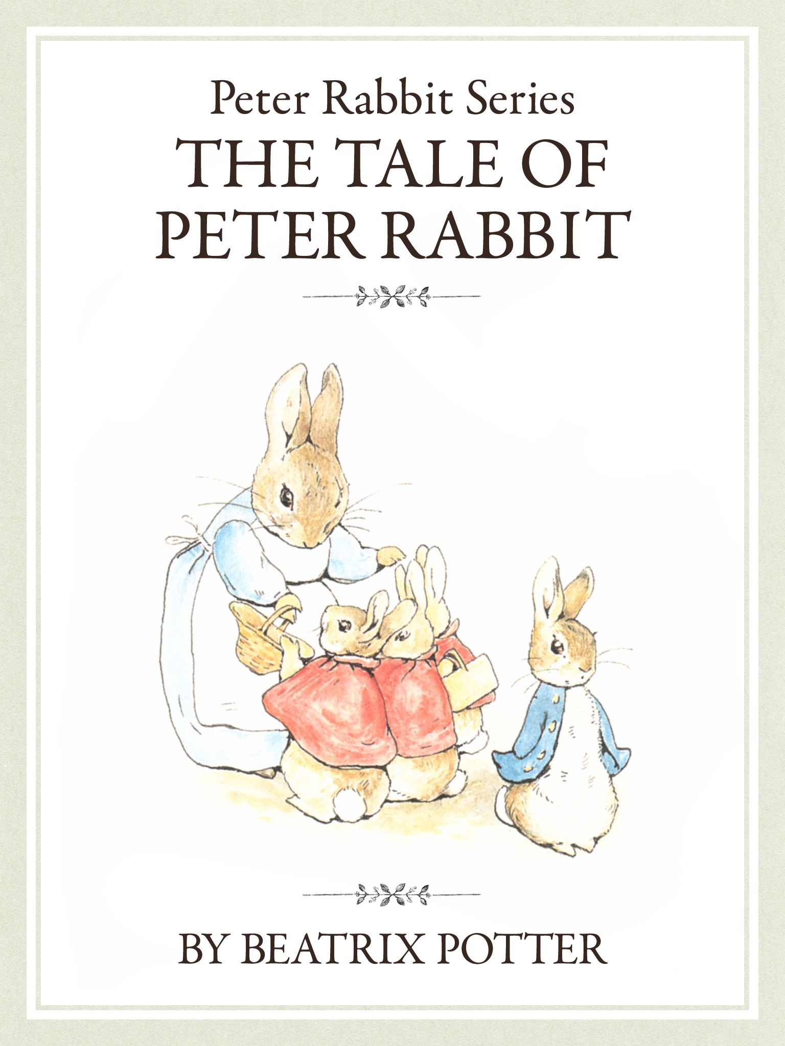 ザ ピーターラビットシリーズ1 THE TALE OF PETER RABBIT