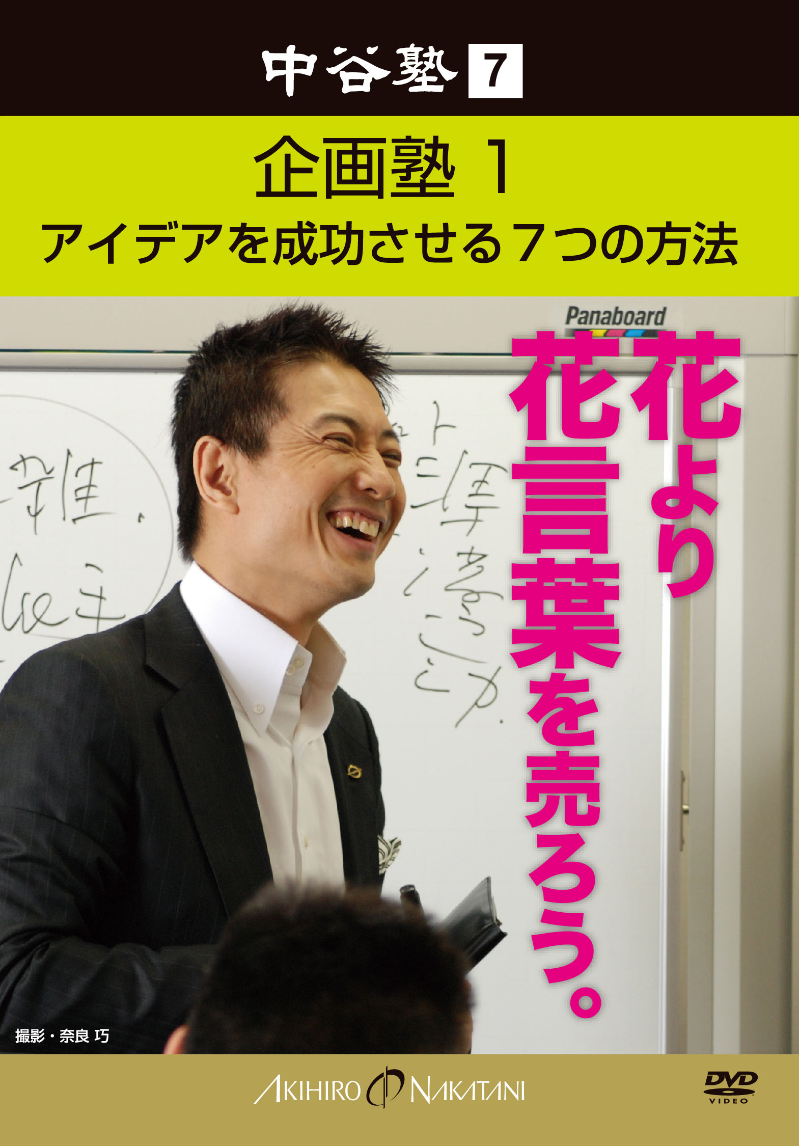 中谷塾7 企画塾1 アイデアを成功させる7つの方法